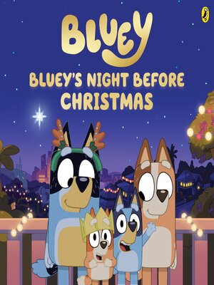 cover image of Bluey's Night Before Christmas